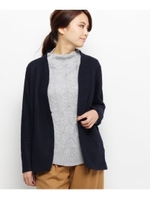 ライトウール鹿の子ジャケット/ネイビー(093)