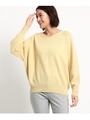 ラメ混MIXニットプルオーバー/レモンイエロー(431)