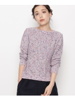 ラメ入りミックスプルオーバー/ロイヤルパープル(082)