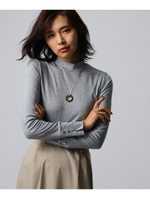 リブニットプルオーバー/グレー(012)