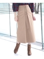 レースアップタイトスカート/ライトベージュ(051)