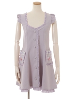 ローズポケットジャンスカ/パープル