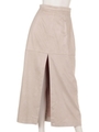 ロングスリットJ/W SS-PT/L/BEG