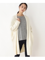 起毛ニットカーディガン/オフホワイト(003)