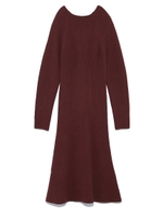 斜線リブニットワンピース/BRW