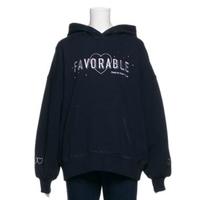 【30%OFF】カラフルロゴ刺しゅう裏毛パーカー