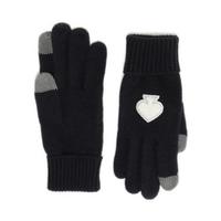 【30%OFF】ガールズ スペードエンブロイダリーニットグローブ