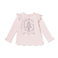 【30%OFF】ケーキ刺しゅう入り裏毛トレーナー