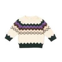 【30%OFF】ダブルジャカードニット