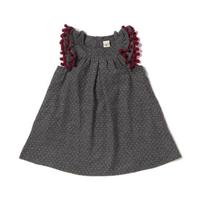 【30%OFF】ドットジャンパースカート