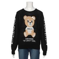 【30%OFF】ラビ子袖ロゴニット