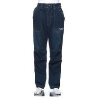 【30%OFF】裏起毛デニムベイカーイージーパンツ