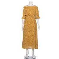 【50%OFF】オフショルダーロングワンピース