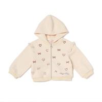 【50%OFF】スパンコールモチーフジップパーカー