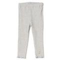 【50%OFF】ネコ刺しゅう九分丈ストレッチリブレギンス