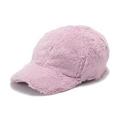 【50%OFF】バックリボンつきフェイクファーキャップ