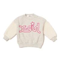 【50%OFF】袖プードルボア裏毛トレーナー