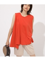 Asymmetry drape cut tops/ORG