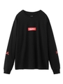 BOX LOGO L/S REGULAR TEE/ブラック