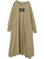 CALL ME A-LINE DRESS/ベージュ