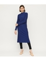 COLOR STRIPE LONG OP/BLU
