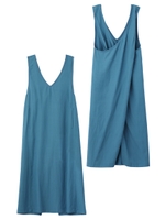 CROSS BACK DRESS/ライトブルー