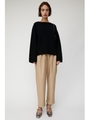 FAUX LEATHER HI WAIST パンツ/BEG