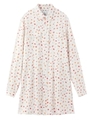 FLORAL WESTERN DRESS/ホワイト