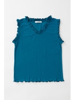 FRILL NECK タンクトップ/TQ