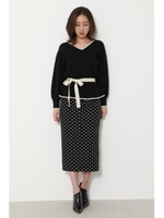 Front Button Tight J／W SK/マルチ(混色)