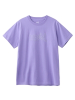 GLITTER MILLS LOGO S/S REGULAR TEE/パープル