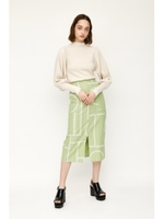 HELENA LINE PK SLIT ロングスカート/M/MINT7