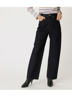 HIGH WAIST DENIM WIDE ２/One Wash1