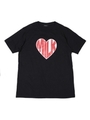 Heart MILK Tee/ブラック