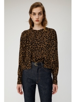 LEOPARD ENSEMBLE カーディガン/柄BRN5