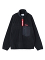 LIGHTWEIGHT FLEECE HALF ZIP PARKA/レッド