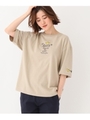MARK GONZALES マークゴンザレス 別注 ビッグシルエット 半袖 Tシャツ/ベージュ(052)
