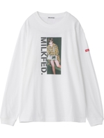 MILKFED.xMAYU YUKISHITA LS TEE/ホワイト