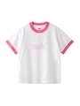 MILLS LOGO S/S RINGER TEE/ホワイト