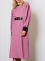 Manager Knit Maxi Dress/PINK