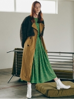 Modernフローラルメイデンワンピース/GRN