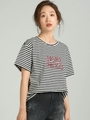 NEVER THELESS-ロゴTシャツ/ブラック系その他