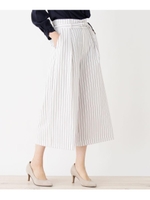 NOBILIA　ツイルワイドガウチョ/オフホワイト(303)