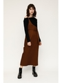 ONE SHOULDER JUMPER SK/BRN