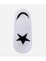 ONE STAR SOCKS/WHT