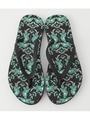 PAISLEY FLID FLOPS/柄BLK5