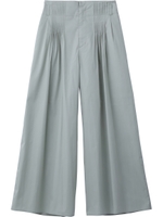 PINTUCK WIDE LEG PANTS/ライトグリーン