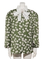 Periwinkle Boxy Shirt/GREEN