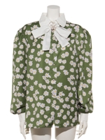 Periwinkle Boxy Shirt/GREEN