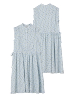RUFFLE DRESS/ライトブルー
